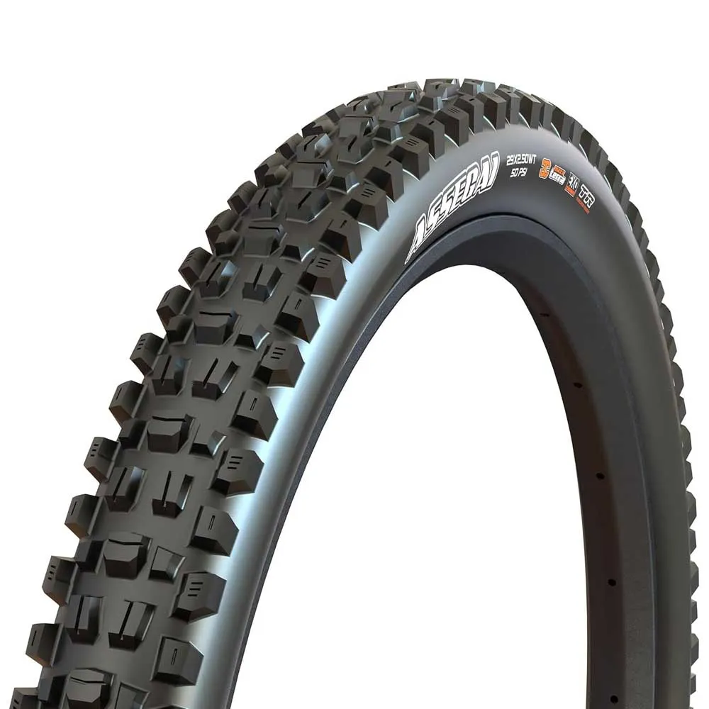 Maxxis Assegai 3c Maxxgrip 120tpi Tubeless 27.5´´ X 2.60 Mtb-dekk, Black, 27.5" x 2.60, Sykkeldekk Maxxis Assegai 3c Maxxgrip 120tpi Tubeless 27.5´´ X 2.60 Mtb-dekk, Black, 27.5" x 2.60, Sykkeldekk