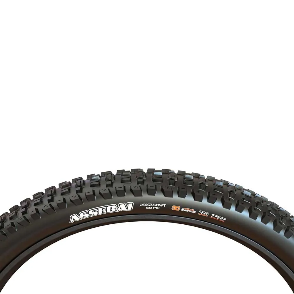 Maxxis Assegai 3c Maxxgrip 120tpi Tubeless 27.5´´ X 2.60 Mtb-dekk, Black, 27.5" x 2.60, Sykkeldekk Maxxis Assegai 3c Maxxgrip 120tpi Tubeless 27.5´´ X 2.60 Mtb-dekk, Black, 27.5" x 2.60, Sykkeldekk