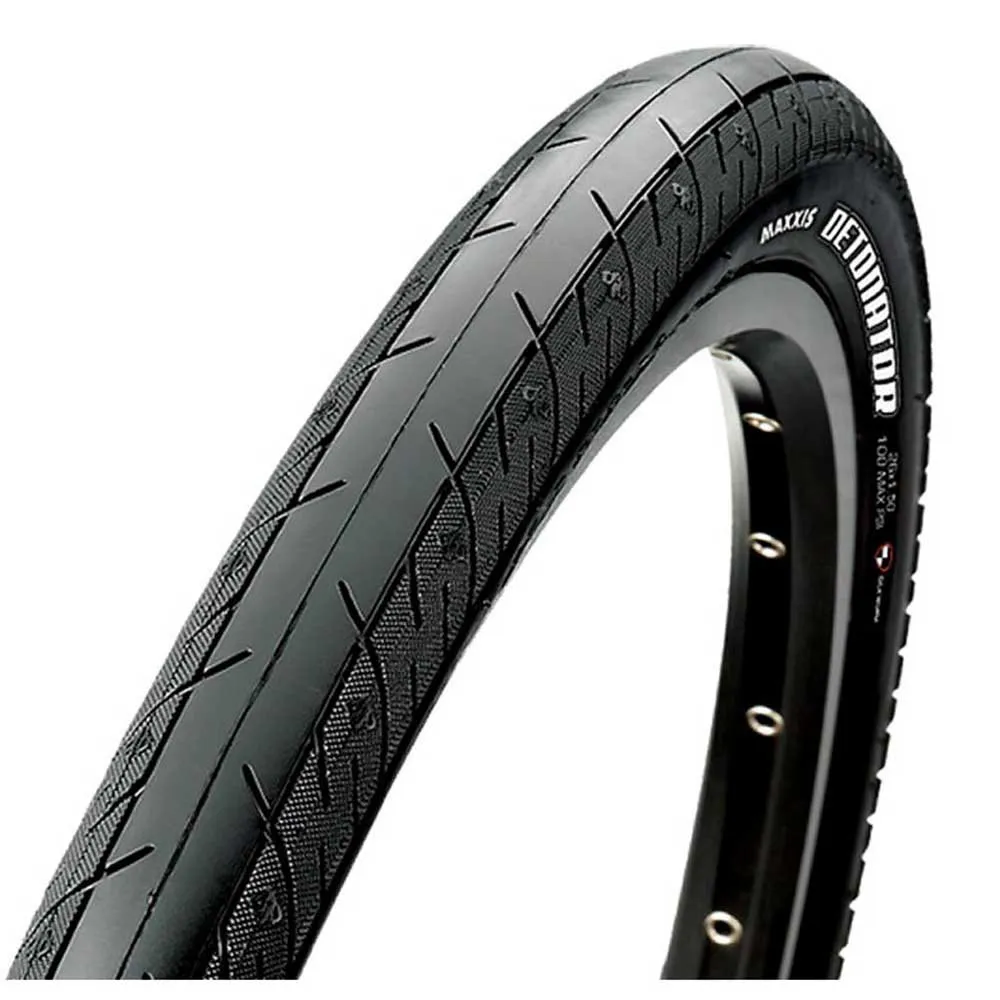 Maxxis Detonator 60 Tpi 650c X 32 Stiv Racerdekk, Black, 650C x 32, Sykkeldekk