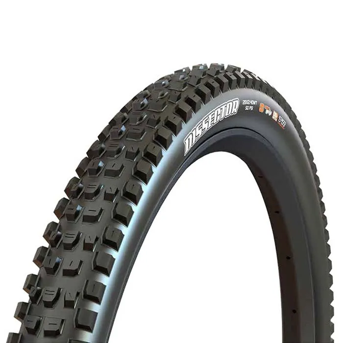 Maxxis Dissector G2 Exo+ 3c Maxxterra 60tpi Tubeless 29´´ X 2.40 Mtb-dekk, Black, 29" x 2.40, Sykkeldekk
