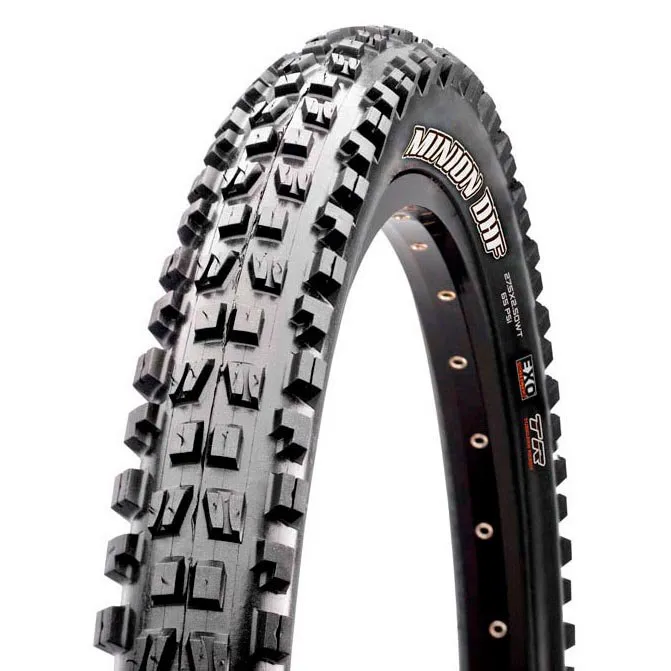 Maxxis Minion Dhf 3ct/exo/tr 120 Tpi Tubeless 27.5´´ X 2.80 Mtb-dekk, Sykkeldekk Maxxis Minion Dhf 3ct/exo/tr 120 Tpi Tubeless 27.5´´ X 2.80 Mtb-dekk, Sykkeldekk