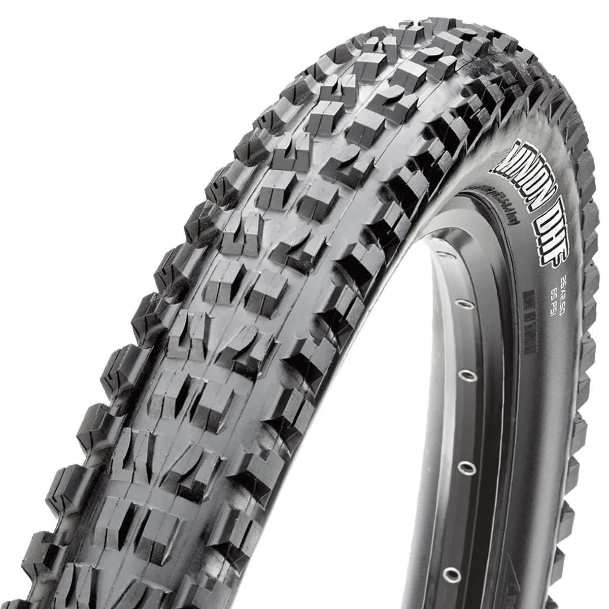 Maxxis Minion DHF foldedekk 29x2.50 WT DD TR, Black, 29" x 2.50, Sykkeldekk