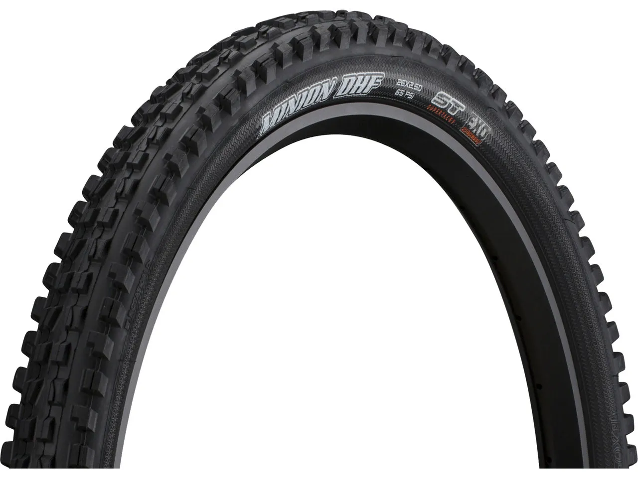 Maxxis Minion DHF II foldedekk 29x2.50 3C TR DH, Sykkeldekk Maxxis Minion DHF II foldedekk 29x2.50 3C TR DH, Sykkeldekk