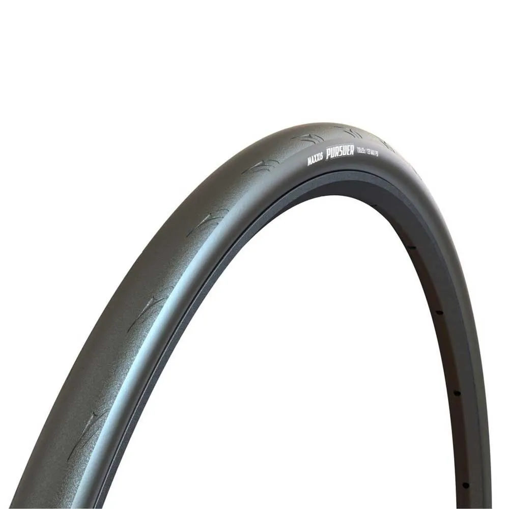 Maxxis Pursuer Gen 3 60 Tpi 700c X 25 Racerdekk, Black, 700C x 25, Sykkeldekk