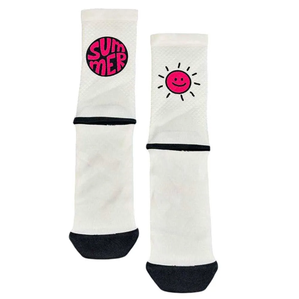 MB WEAR Summer Ltd Sokker, White