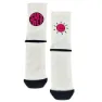 MB WEAR Summer Ltd Sokker, White