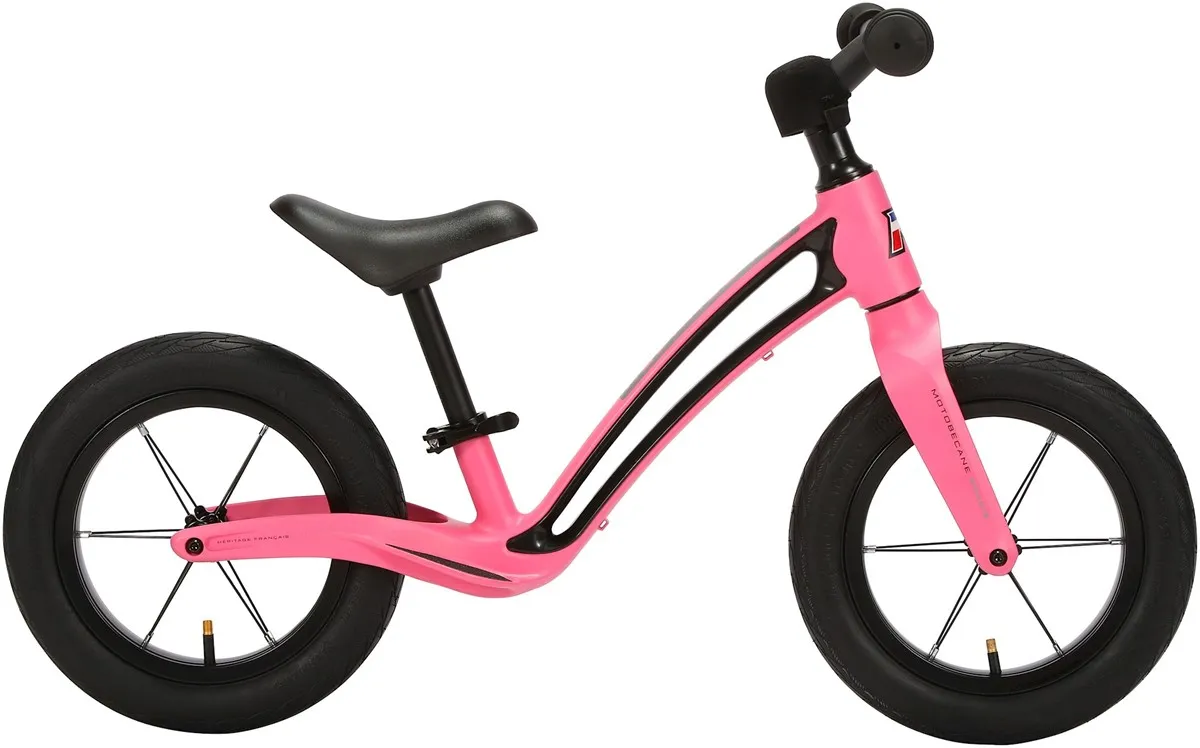 MBK Motobecane Roadie løpesykkel 12"matt rosa/svart, Barnesykkel