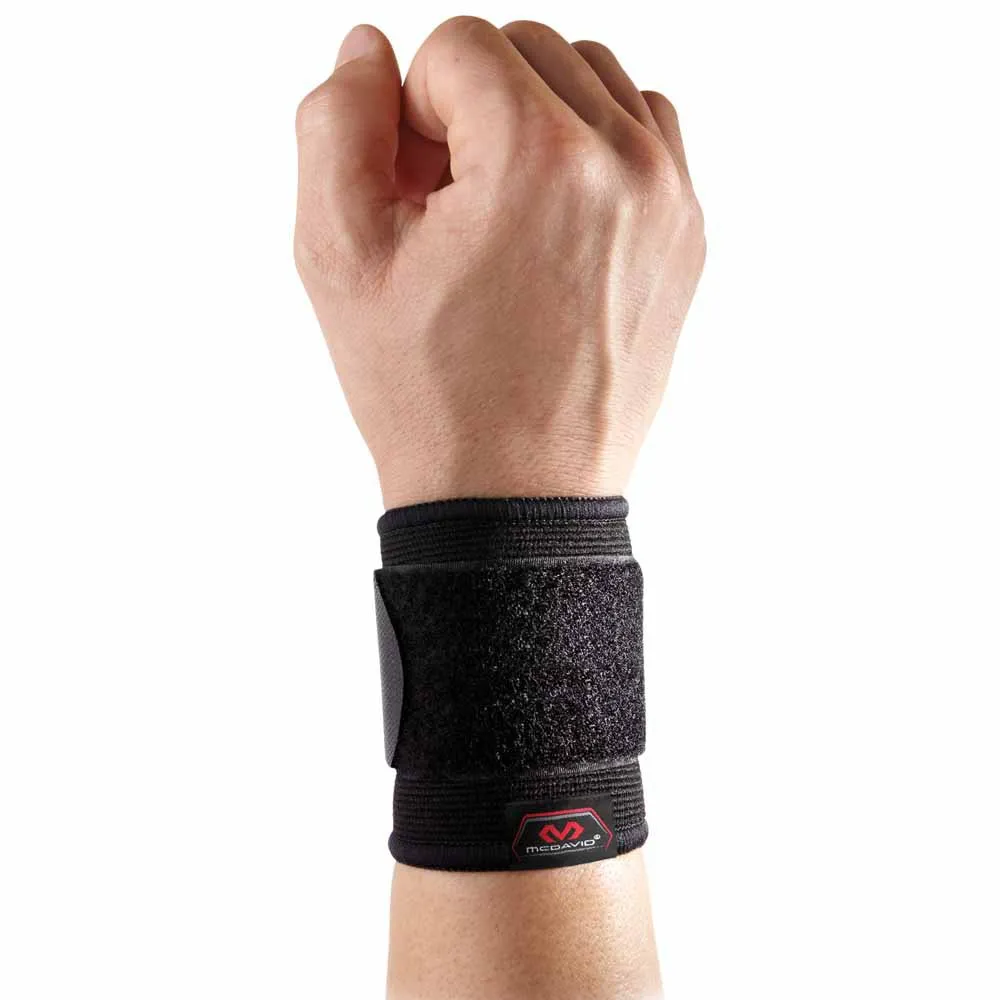 McDavid Wrist Sleeve/adjustable/elastic Håndleddsbånd, Black, L/XL McDavid Wrist Sleeve/adjustable/elastic Håndleddsbånd, Black, L/XL
