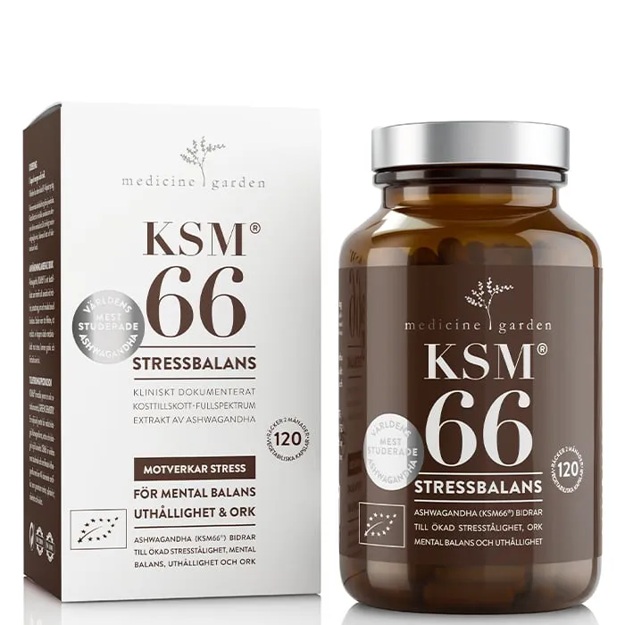 MedicineGarden M66 Ashwagandha EKO 120 kapsler