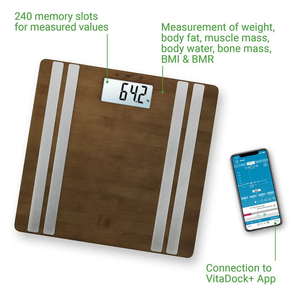 Medisana Bs 552 Vekt, White, One Size