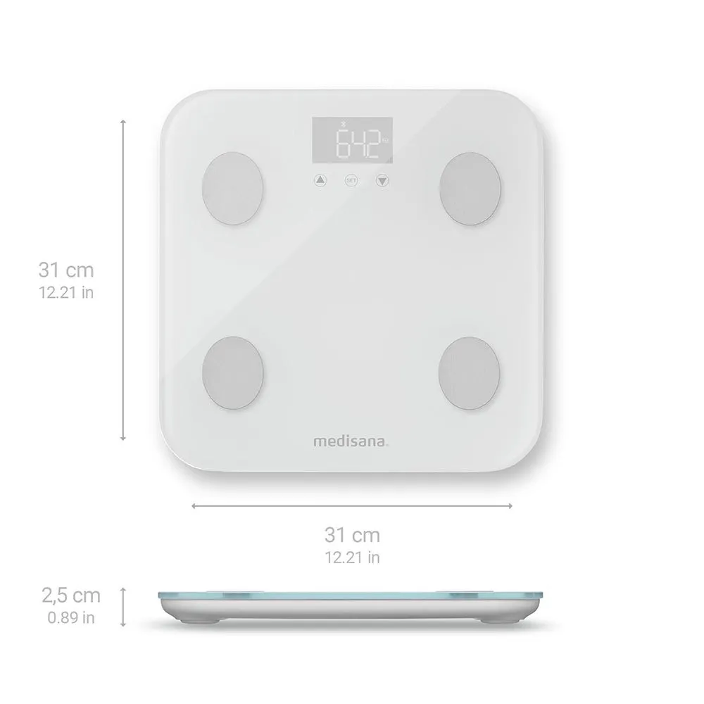 Medisana Bs 600 Vekt, White, One Size
