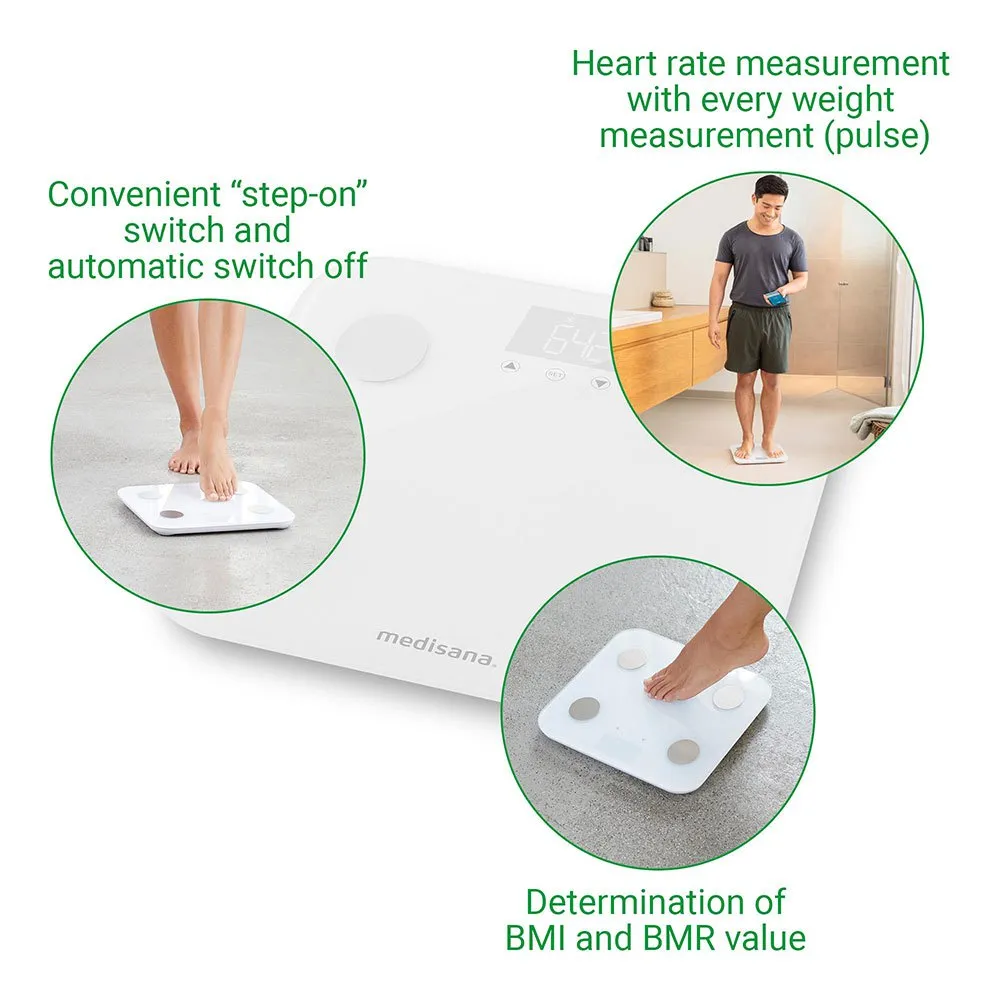 Medisana Bs 600 Vekt, White, One Size