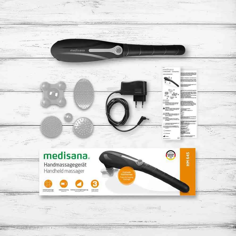 Medisana Hm 645 Håndmassasje, Black, One Size