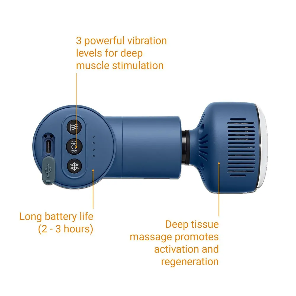 Medisana Mg 600 Hot And Cold Massasjepistol, Blue, One Size Medisana Mg 600 Hot And Cold Massasjepistol, Blue, One Size