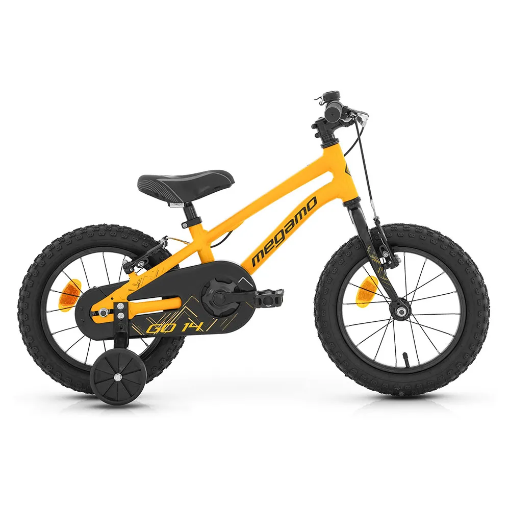 Megamo 14´´ Go 2025 Sykkel, Yellow, One Size, Barnesykkel Megamo 14´´ Go 2025 Sykkel, Yellow, One Size, Barnesykkel
