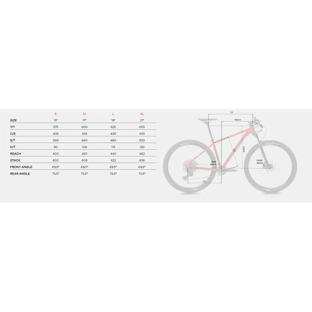 Megamo Natural 40 29´´ 2021 Terrengsykkel, Orange, M Megamo Natural 40 29´´ 2021 Terrengsykkel, Orange, M