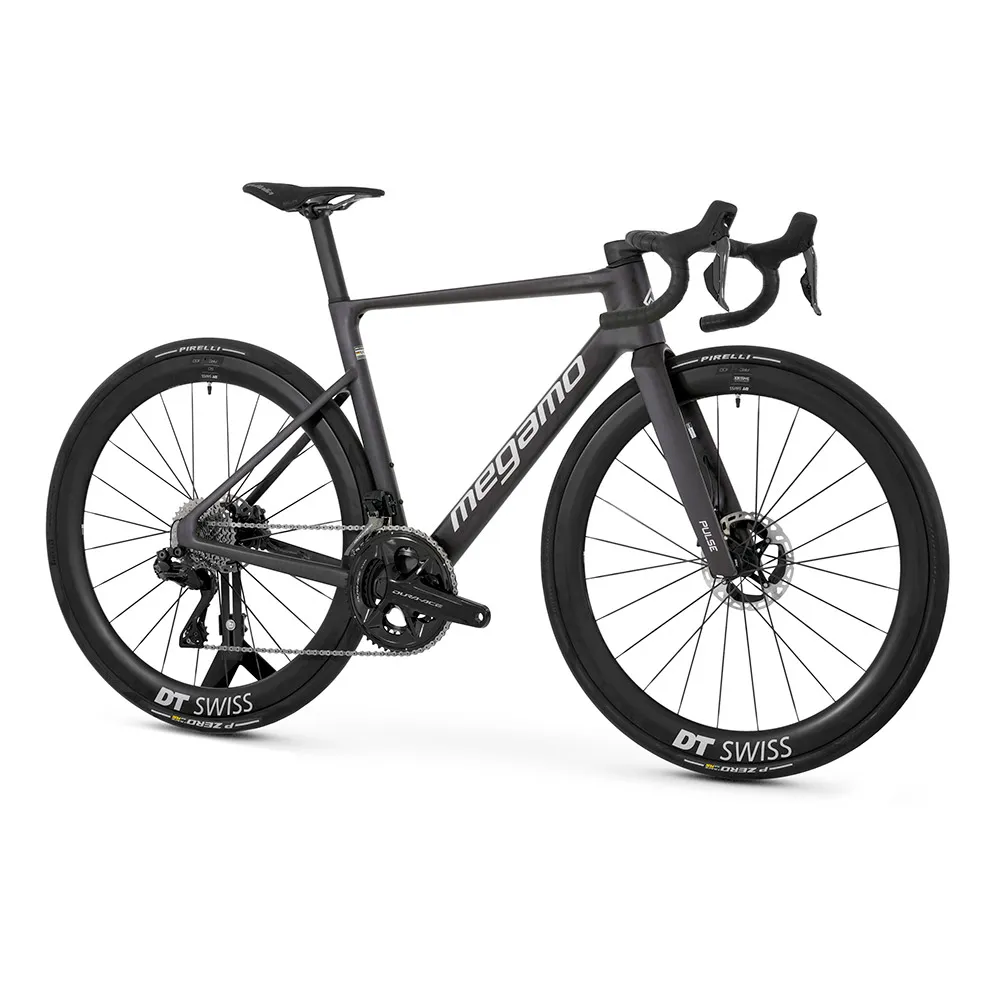 Megamo Pulse 01 Dura-ace Di2 R9250 2026 Landeveissykkel, Black slr