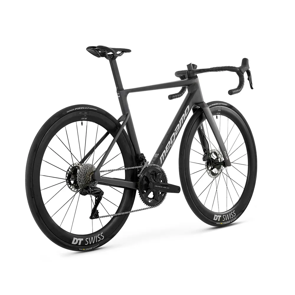 Megamo Pulse 01 Dura-ace Di2 R9250 2026 Landeveissykkel, Black slr