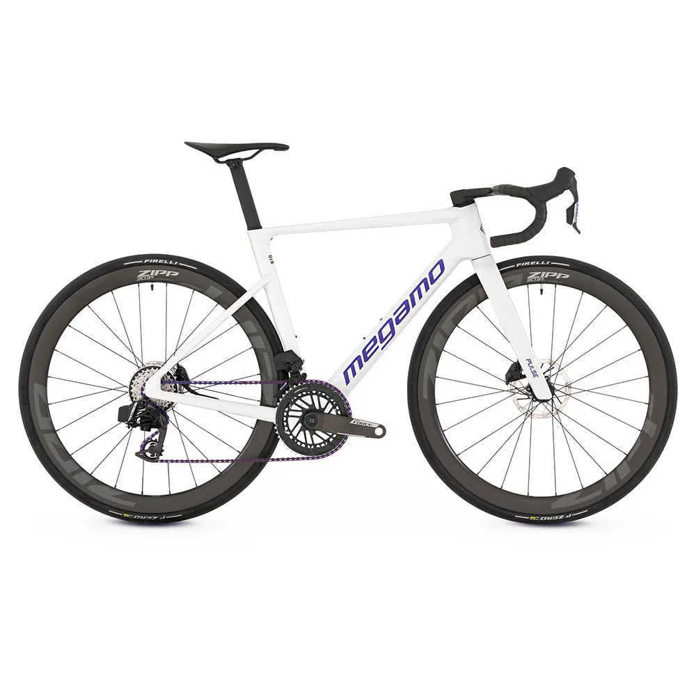 Megamo Pulse 04 Slr Force Axs 2026 Landeveissykkel, White ice
