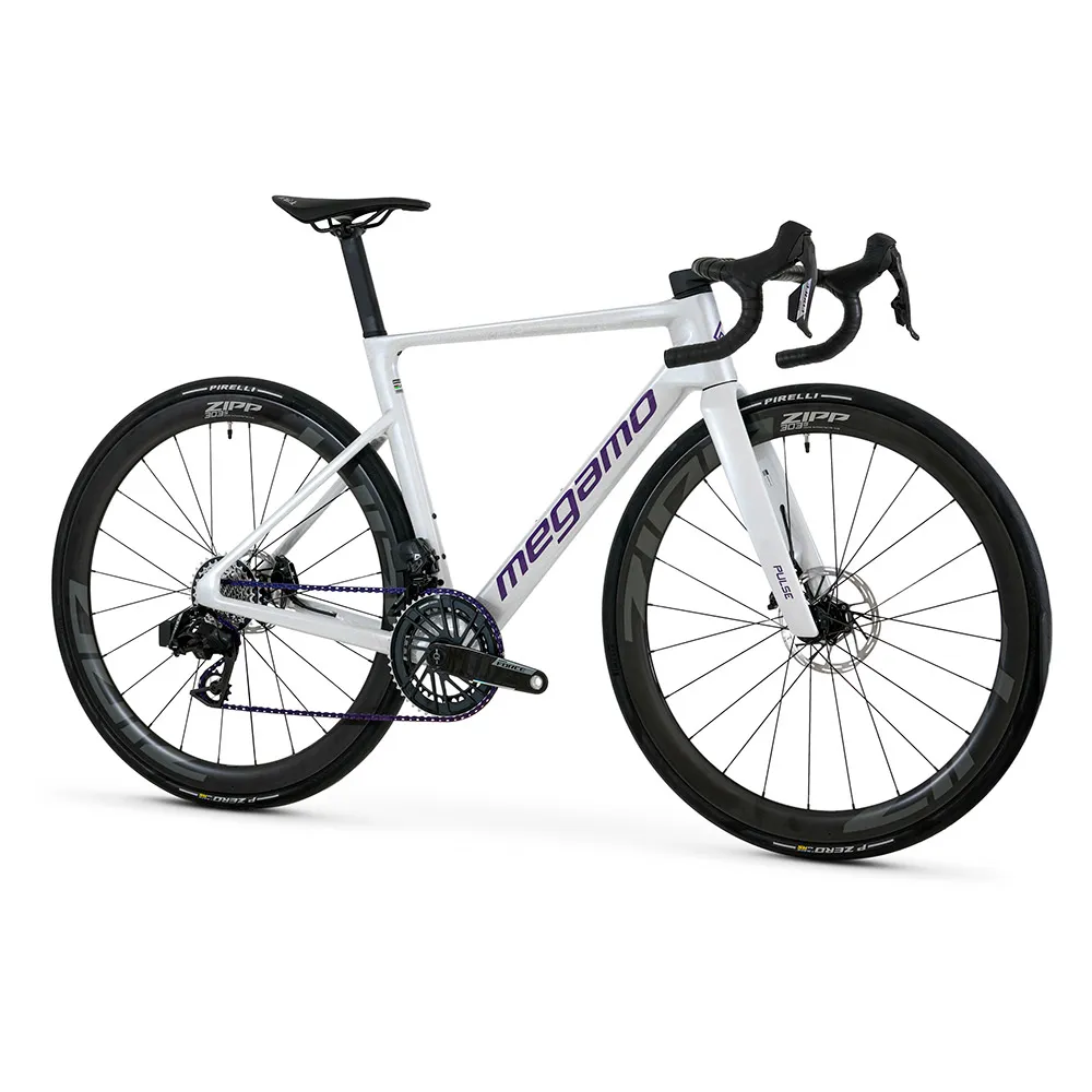 Megamo Pulse 04 Slr Force Axs 2026 Landeveissykkel, White ice