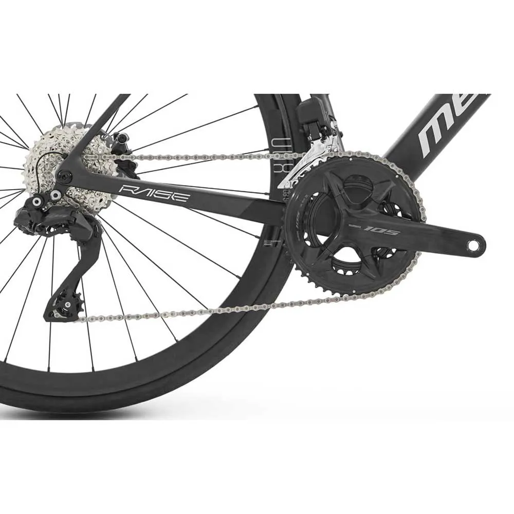 Megamo Raise 15 Sh12 105 Di2 2024 Landeveissykkel, Black Megamo Raise 15 Sh12 105 Di2 2024 Landeveissykkel, Black