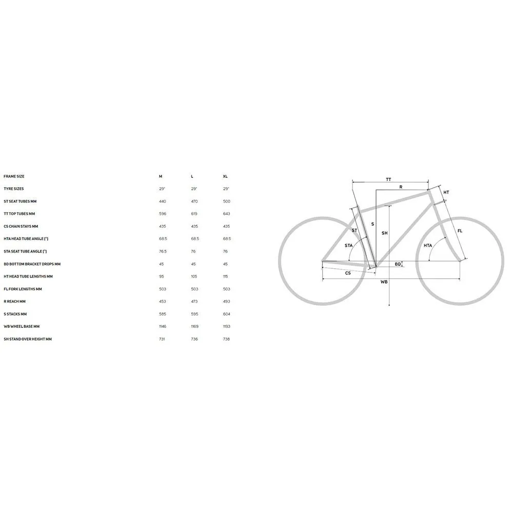 Merida Ninety-six Rc 10k Mtb-ramme