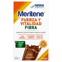 Meritene Styrke Og Vitalitet Fiber 14x35 G Kosttilskudd Sjokolade Meritene Styrke Og Vitalitet Fiber 14x35 G Kosttilskudd Sjokolade