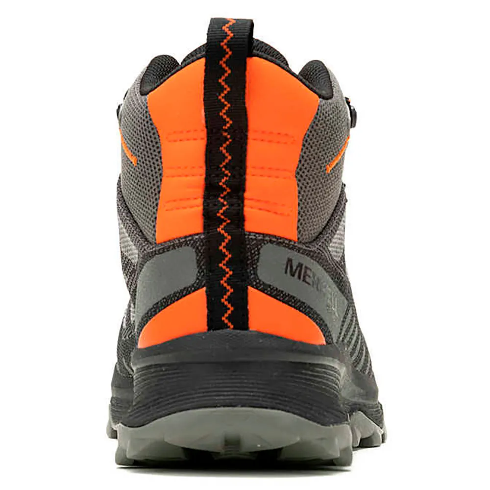 Merrell Speed Eco Mid Wp Tursko, Charcoal / tangerne Merrell Speed Eco Mid Wp Tursko, Charcoal / tangerne