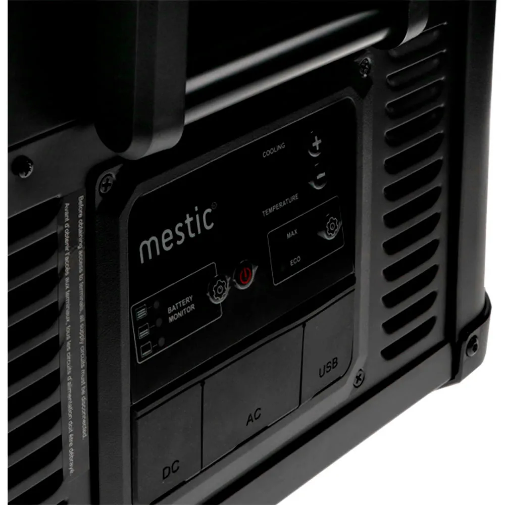 Mestic Mccp-45 Ac/dc Stiv Bærbar Kjøleboks, Black, One Size
