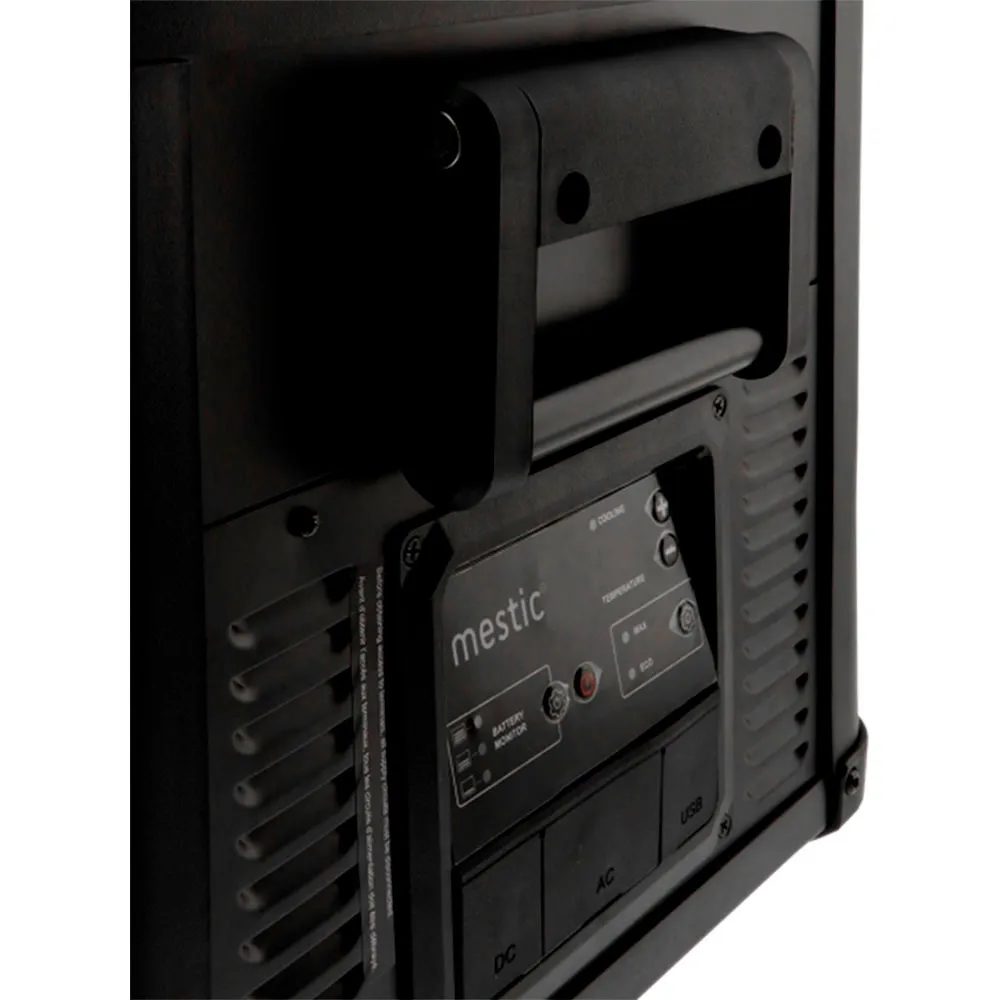 Mestic Mccp-60 Ac/dc Stiv Bærbar Kjøleboks, Black, One Size