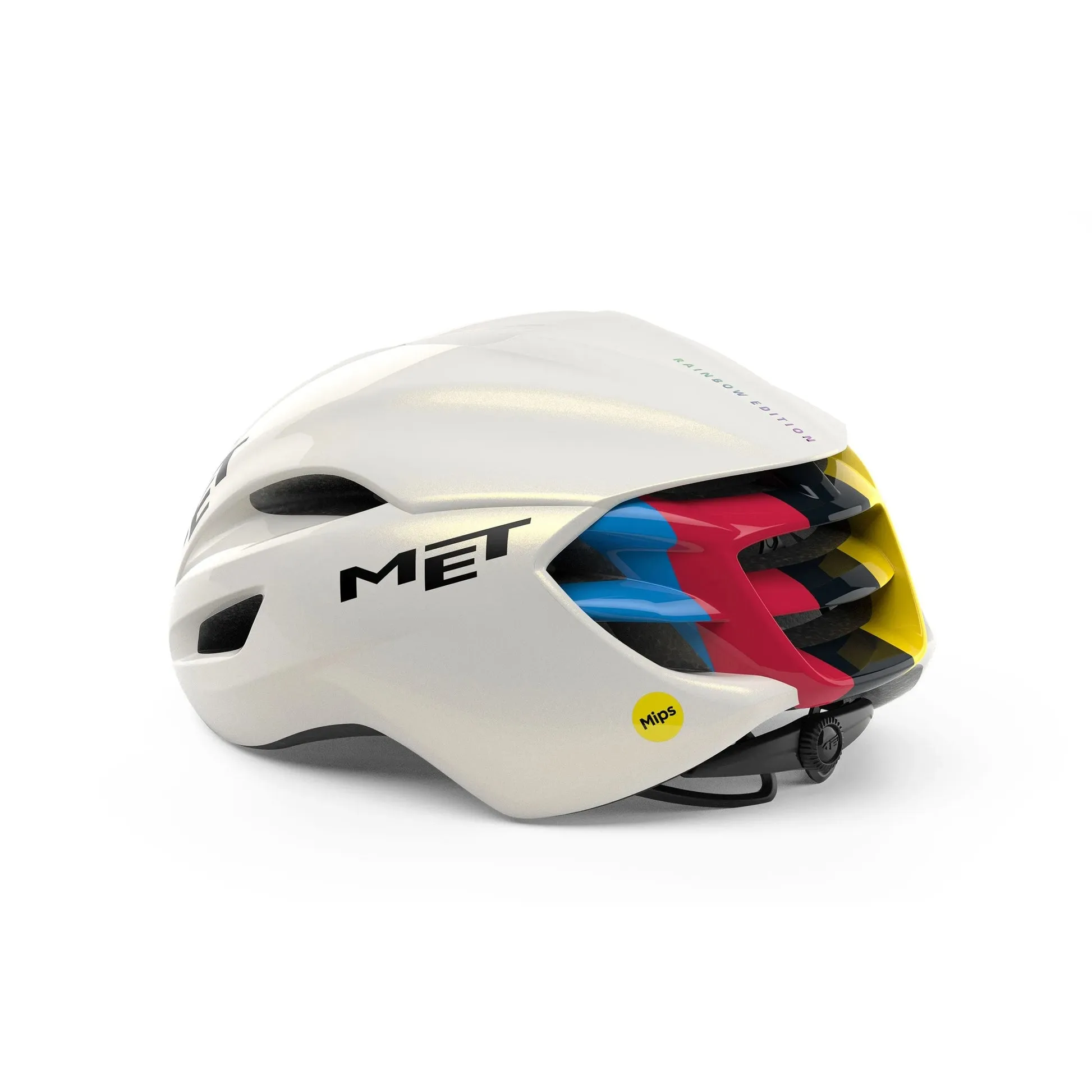 MET Cycling Helmet Manta MIPS Pogui Edition, Rainbow white MET Cycling Helmet Manta MIPS Pogui Edition, Rainbow white