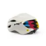 MET Cycling Helmet Manta MIPS Pogui Edition, Rainbow white