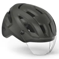 MET Intercity Mips sykkelhjelm Reflective Matt visir