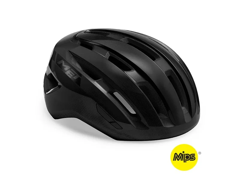 MET Miles MIPSsykkelhjelm Glossy
