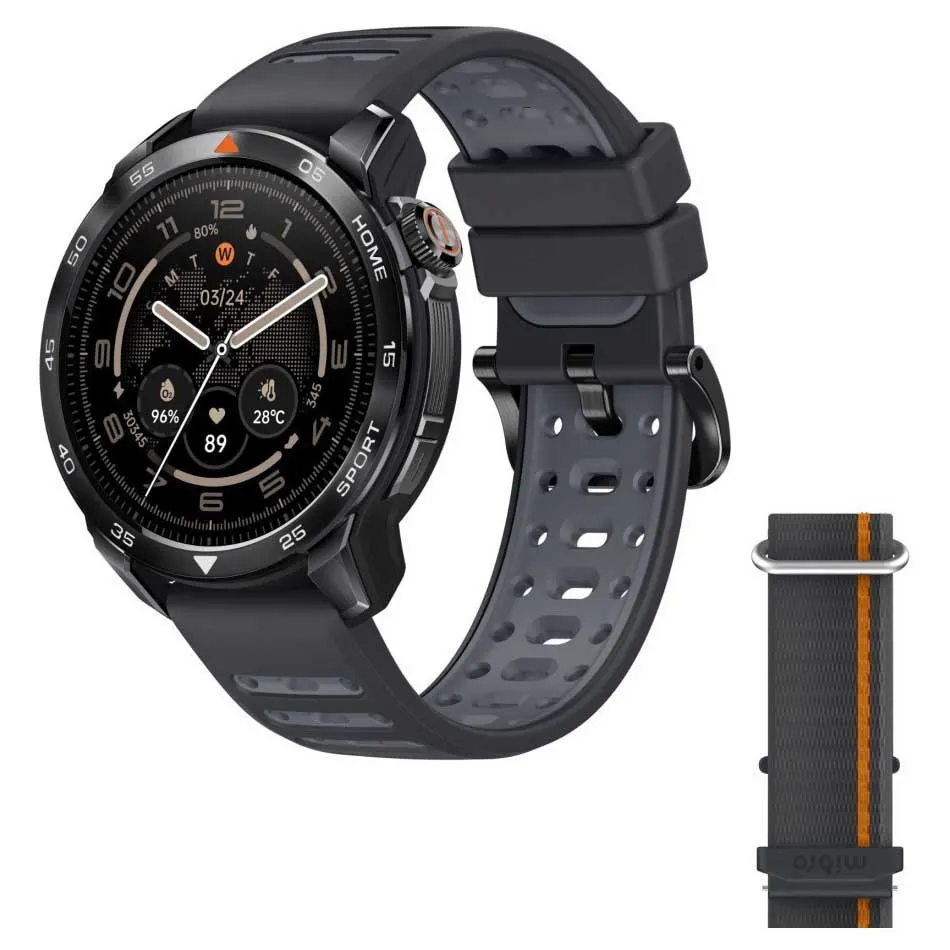 Mibro Gs Pro2 Grey Smartklokke, Grey