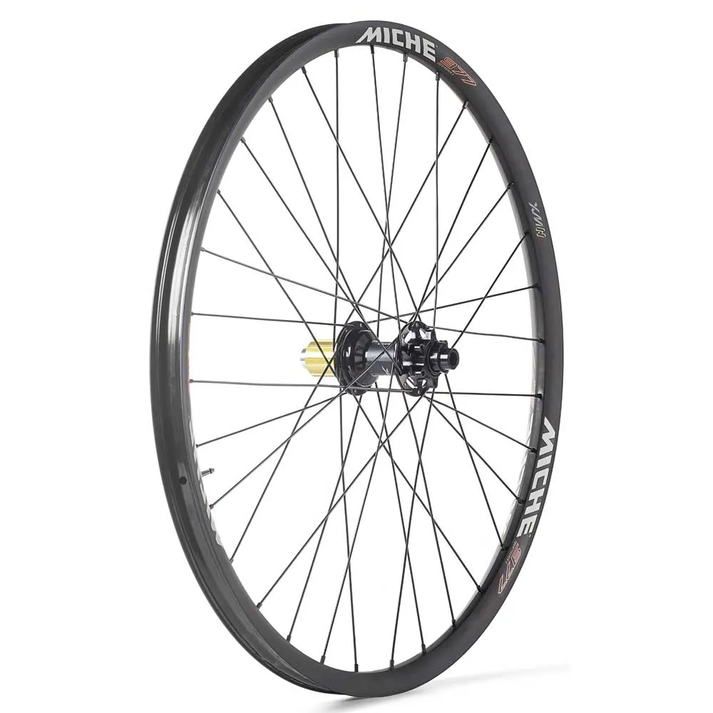Miche 977hm H 27.5´´ Boost Cl Disc Tubeless Mtb Bakhjul, Black, 12 x 148mm, Shimano/Sram HG Miche 977hm H 27.5´´ Boost Cl Disc Tubeless Mtb Bakhjul, Black, 12 x 148mm, Shimano/Sram HG