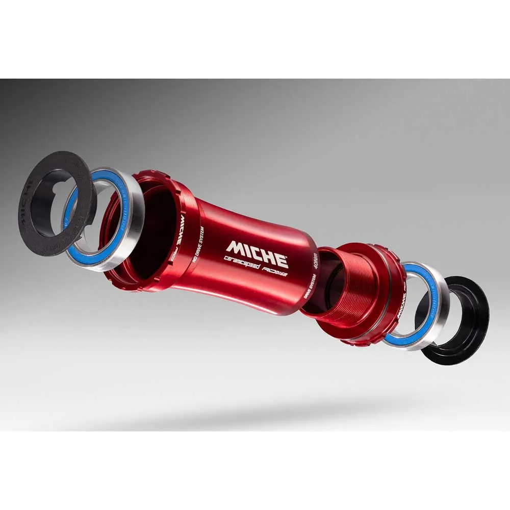 Miche Bb86 Ceramicspeed Kranklager, Red, 41mm, 86.5mm