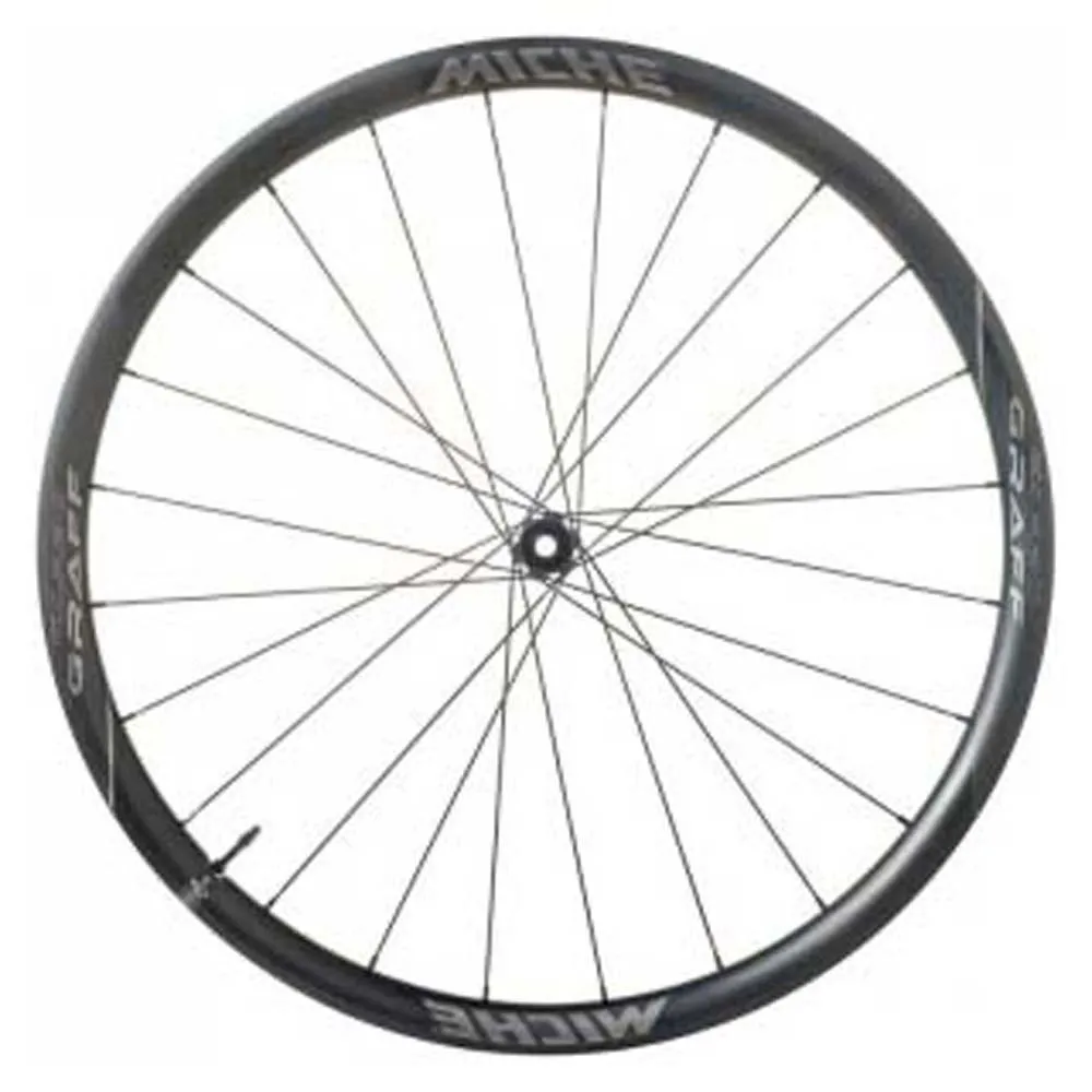 Miche Graff 28´´ Cl Disc Tubeless Hjulsett For Grussykkel, Black, 12 x 100 / 12 x 142mm, Sram XDR Miche Graff 28´´ Cl Disc Tubeless Hjulsett For Grussykkel, Black, 12 x 100 / 12 x 142mm, Sram XDR