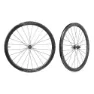 Miche Graff Aero Carbon Cl Disc Tubeless Hjulsett For Grussykkel, Black, 12 x 100/12 x 142mm, Shimano/Sram HG