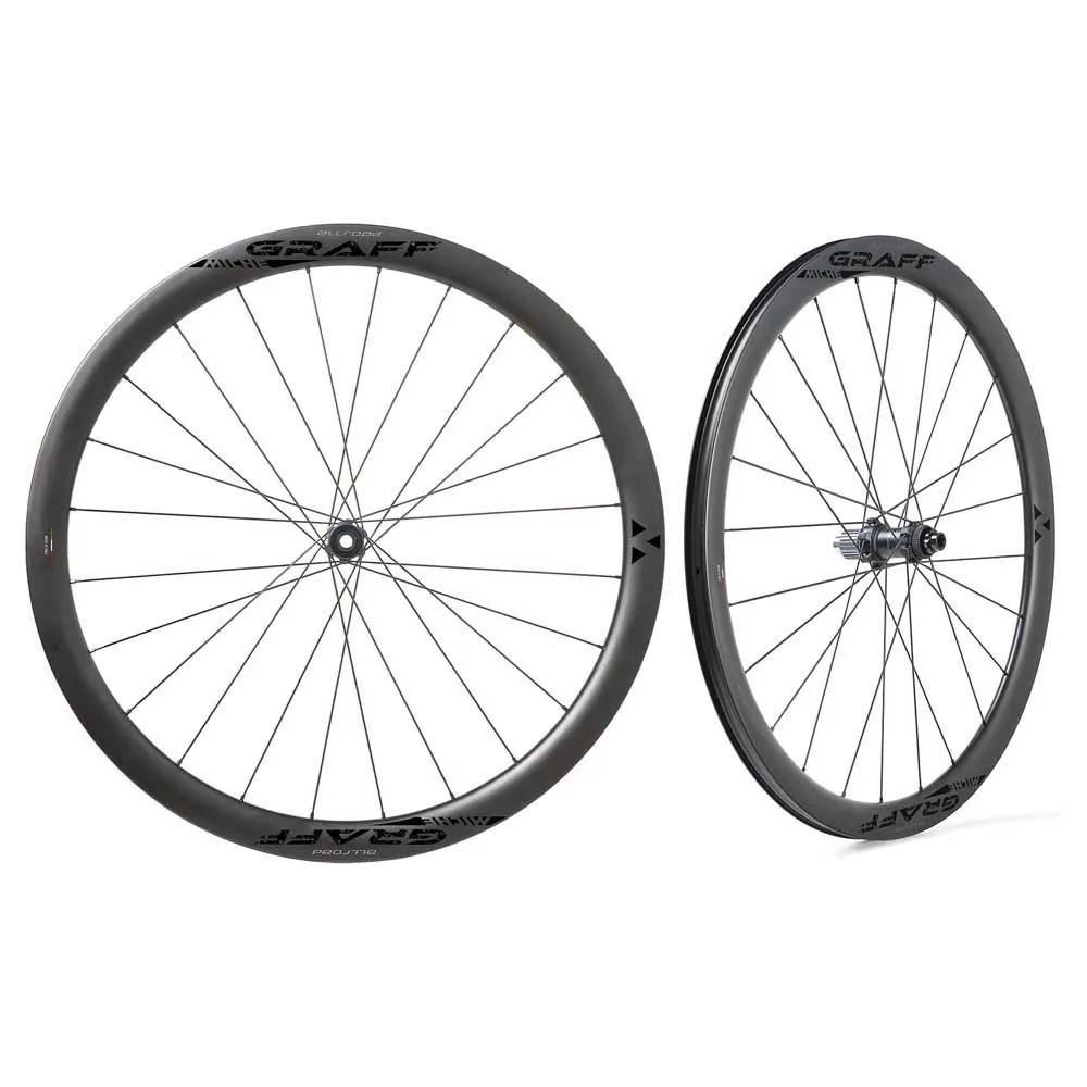 Miche Graff All Road Cl Disc Tubeless Hjulsett For Grussykkel Miche Graff All Road Cl Disc Tubeless Hjulsett For Grussykkel
