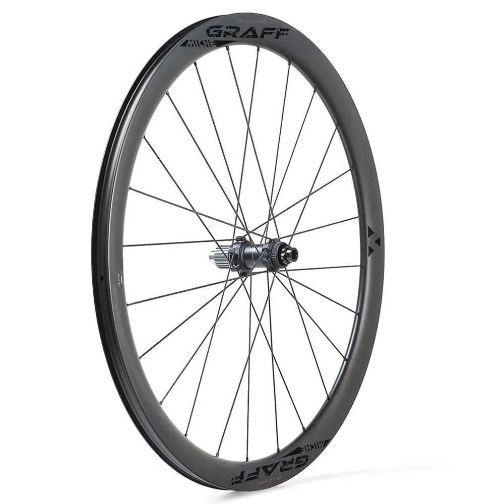 Miche Graff All Road Cl Disc Tubeless Hjulsett For Grussykkel Miche Graff All Road Cl Disc Tubeless Hjulsett For Grussykkel