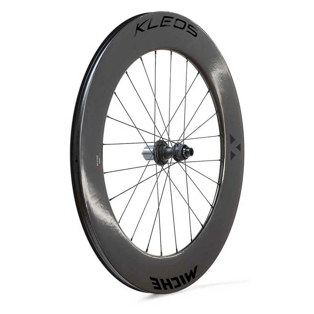 Miche Kleos 67/85 Mm Cl Disc Tubeless Landeveishjulsett, Black, 12 x 100/12 x 142mm, Shimano/Sram HG Miche Kleos 67/85 Mm Cl Disc Tubeless Landeveishjulsett, Black, 12 x 100/12 x 142mm, Shimano/Sram HG