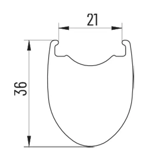 Miche Kleos Rd 36 Mm Tubeless Landeveishjulsett