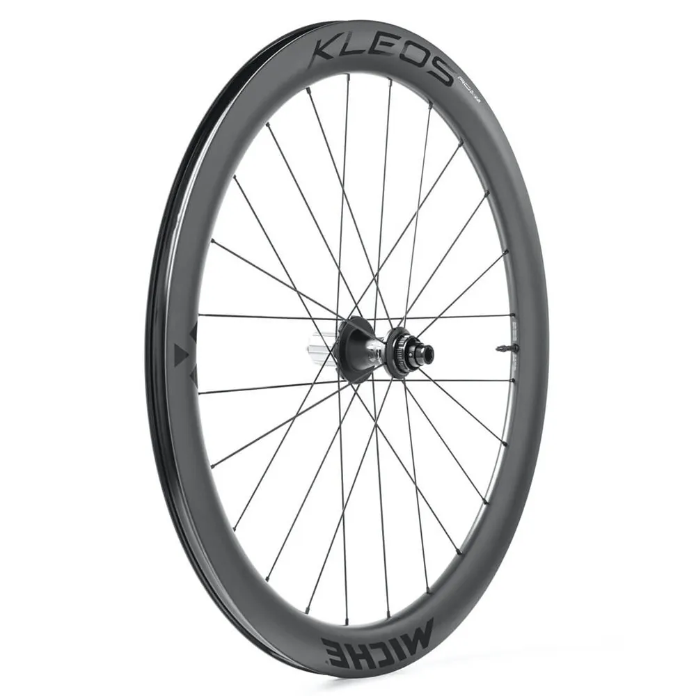 Miche Kleos Rd 50 Mm Tubeless Landeveishjulsett, Black, 12 x 100/12 x 142mm, Campagnolo N3W