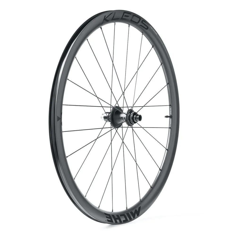 Miche Kleos Rd Dx 36-36 Cl Disc Tubeless Landeveishjulsett, Black, 12 x 100 / 12 x 142mm, Shimano/Sram HG