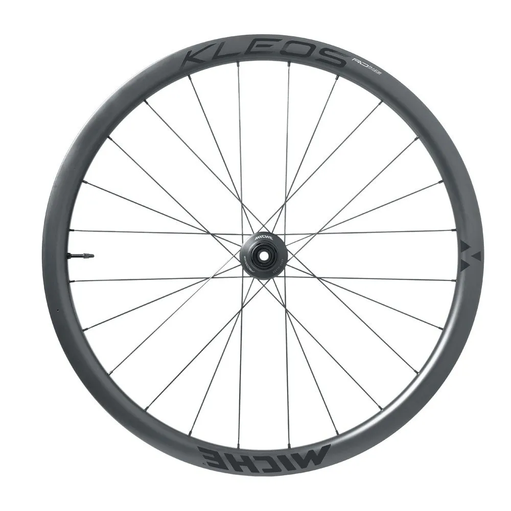 Miche Kleos Rd Dx 36-36 Cl Disc Tubeless Landeveishjulsett, Black, 12 x 100 / 12 x 142mm, Shimano/Sram HG