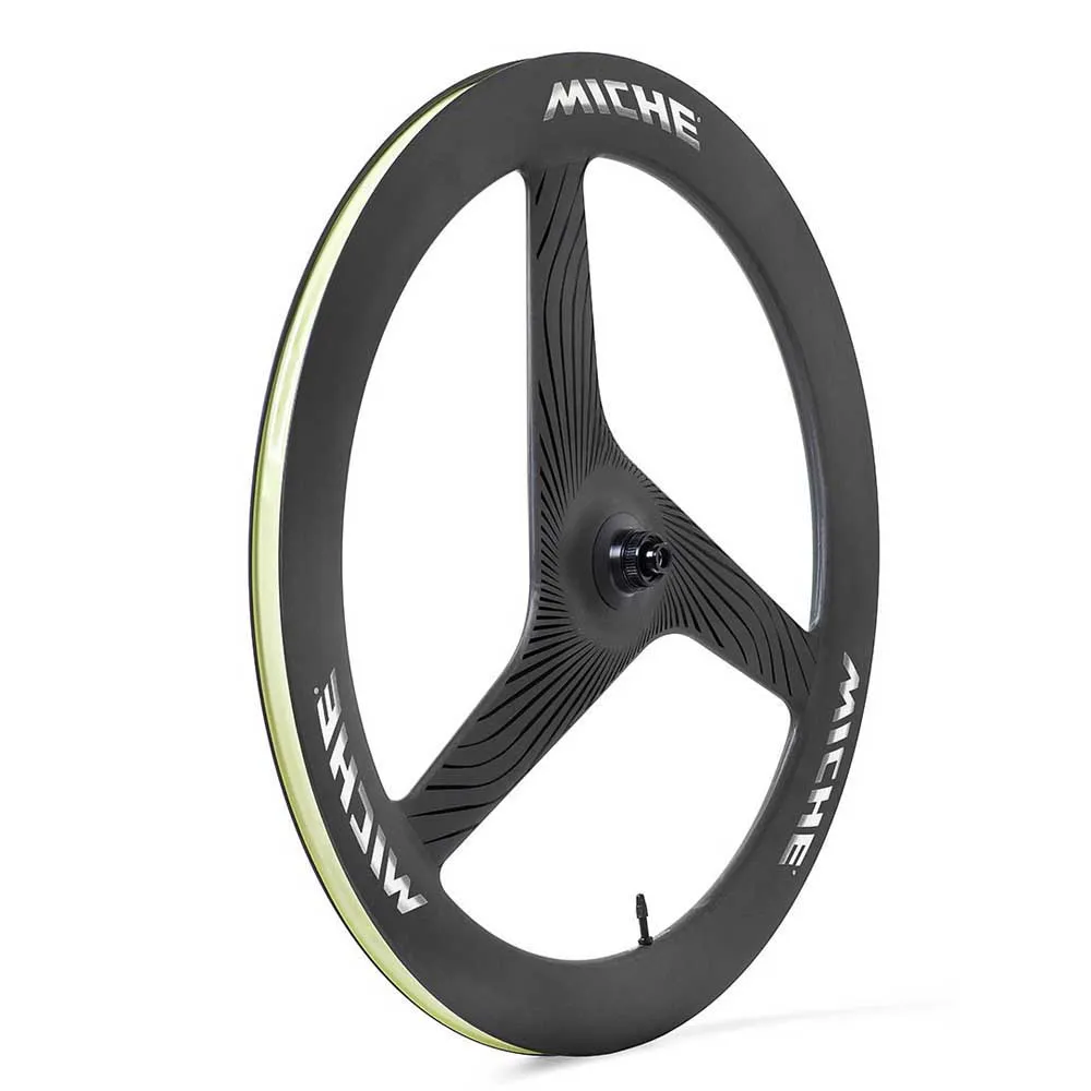 Miche Kleos Spx3 Team Edition Cl Disc Tubeless Forhjul For Landeveissykkel, Black, 12 x 100mm