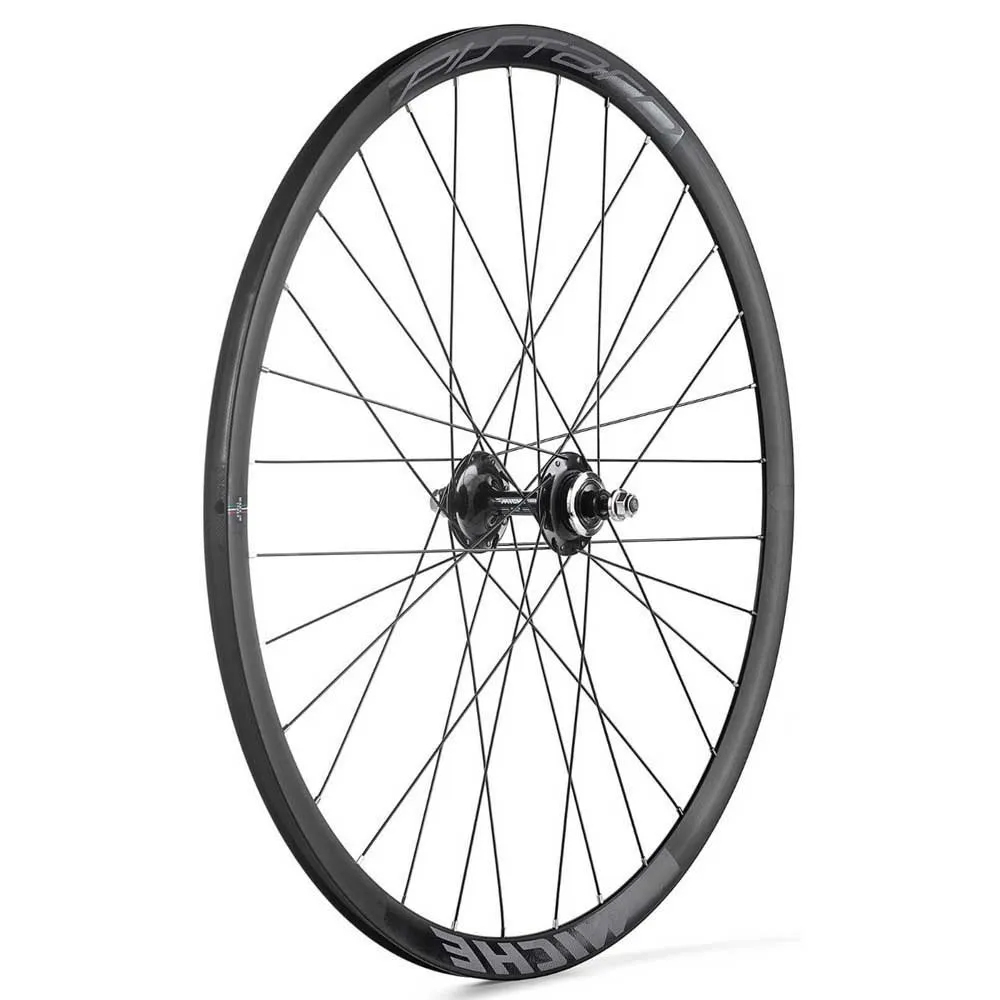 Miche Pistard Pista Tubeless Landeveishjulsett, Black, 9 x 100 / 10 x 120mm, 1s