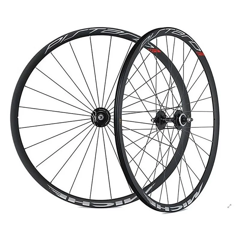 Miche Pistard Wr Tubular Landeveishjulsett Refurbished, Black / silver, 9 x 100/9 x 120mm Miche Pistard Wr Tubular Landeveishjulsett Refurbished, Black / silver, 9 x 100/9 x 120mm