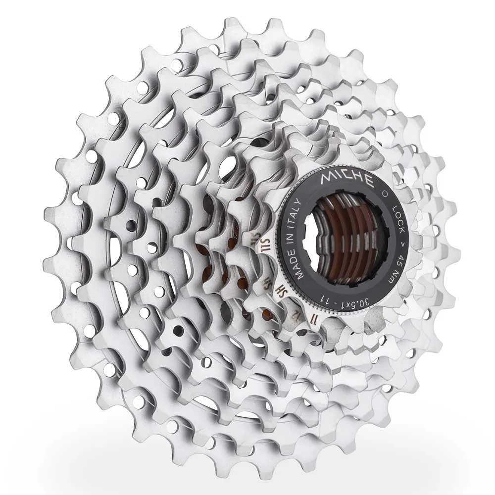 Miche Primato 11s Shimano Kassett, Silver, 11s, 11-28t Miche Primato 11s Shimano Kassett, Silver, 11s, 11-28t